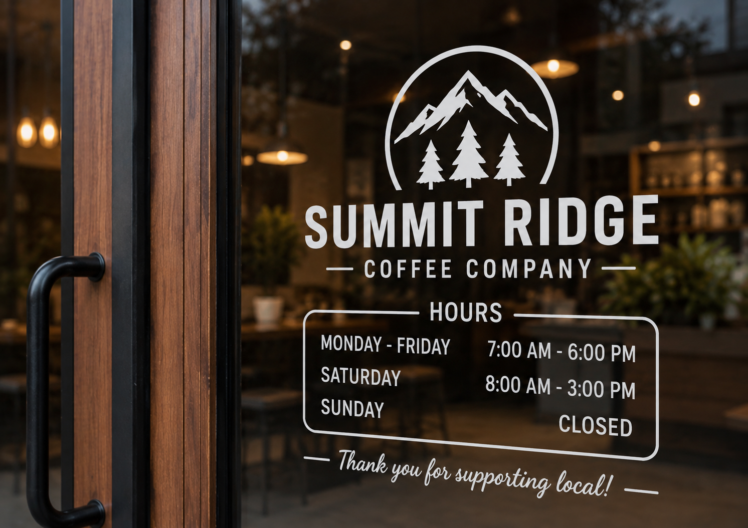Window Lettering