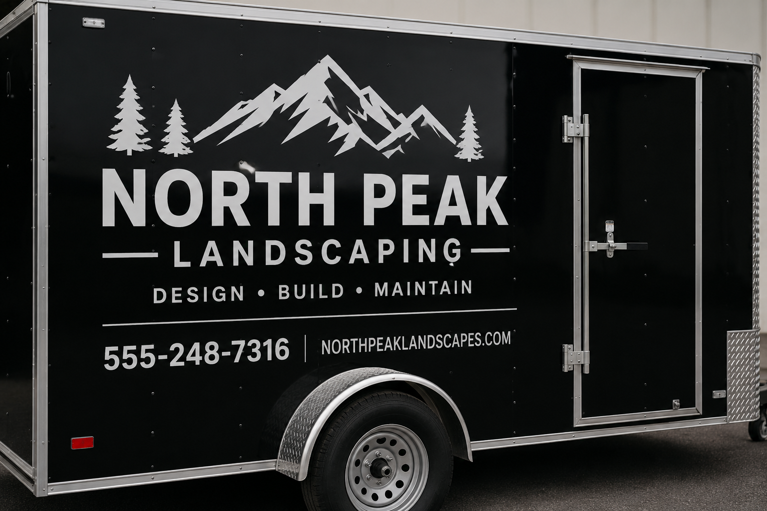 Trailer Lettering