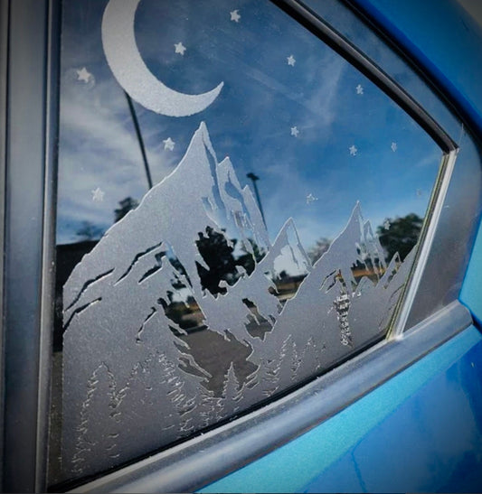 Night Dreams Quarter Window Decal – Compatible with Subaru WRX (2015–2027)