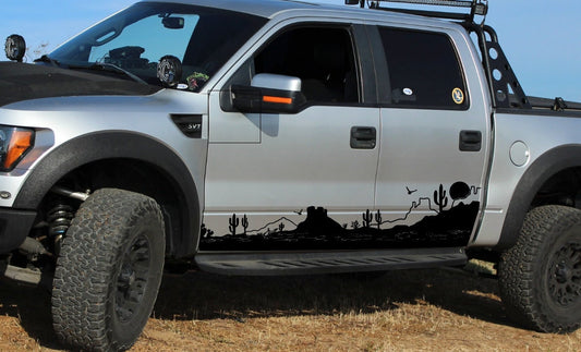 Southwest Desert Side Panel Decal – Universal Fit for SUV, Truck & Car