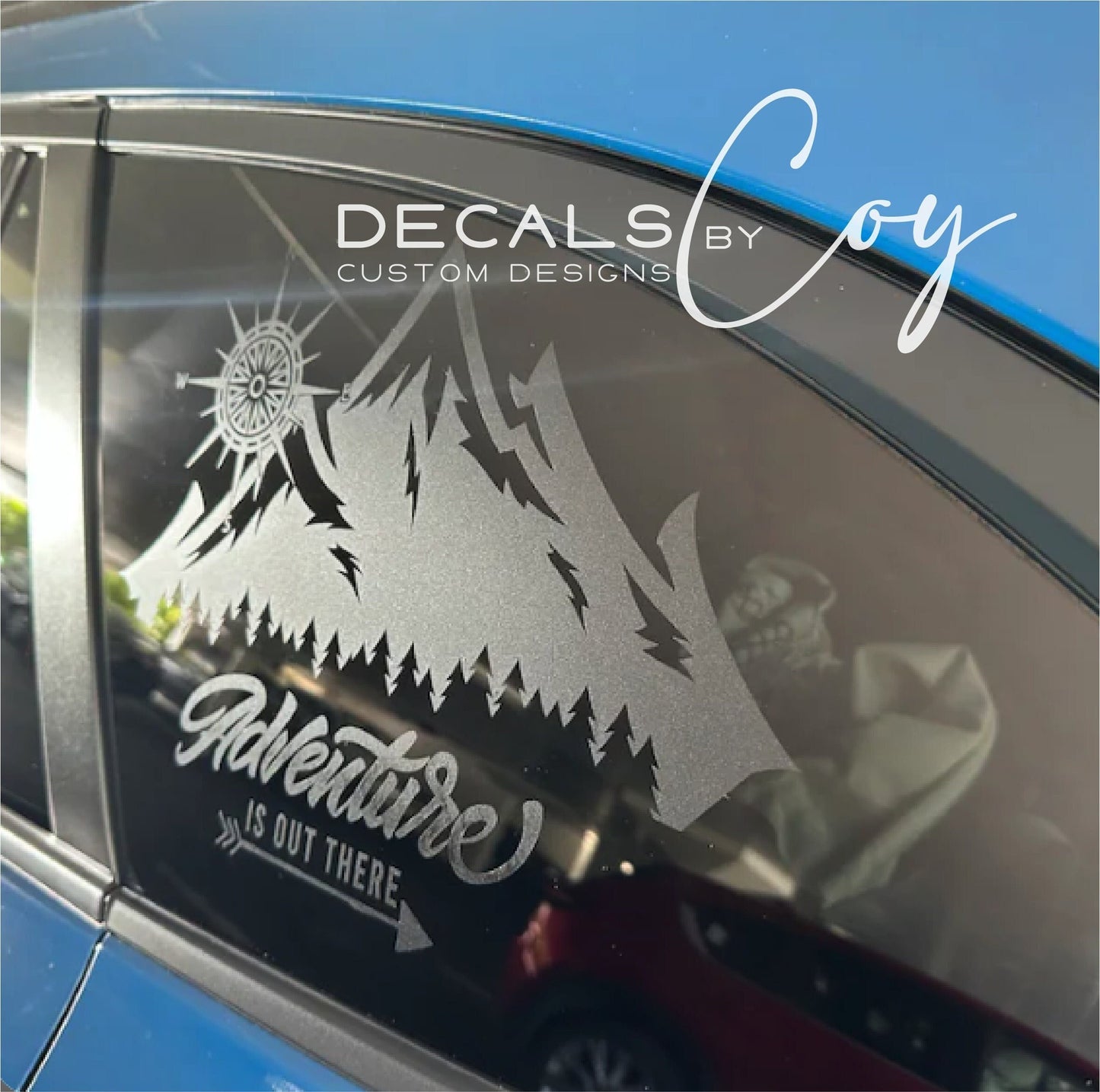 Adventure Is Out There Quarter Window Decal – Compatible with Subaru Outback (2010–2027)