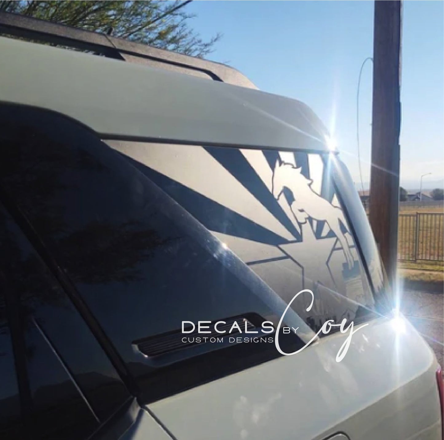Arizona Star Quarter Window Decal Compatible with Ford Bronco Sport 2021–2027