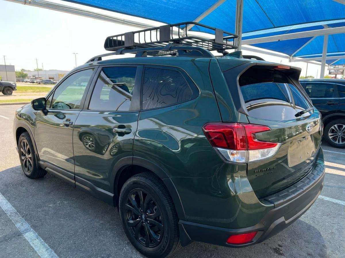 Topographic Map Quarter Window Decal Compatible with Subaru Ascent 2019–2027