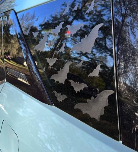 Runaway Bats Quarter Window Decal – Compatible with Ford Bronco Sport (2021–2027)