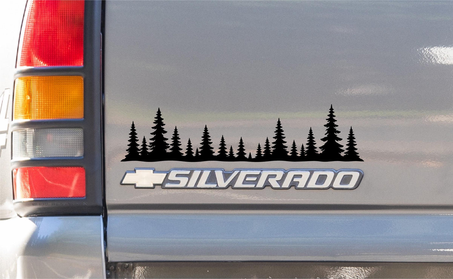 Pine Tree Decal – Nature Forest Vinyl Sticker for Cars, Trucks, SUVs & Laptops