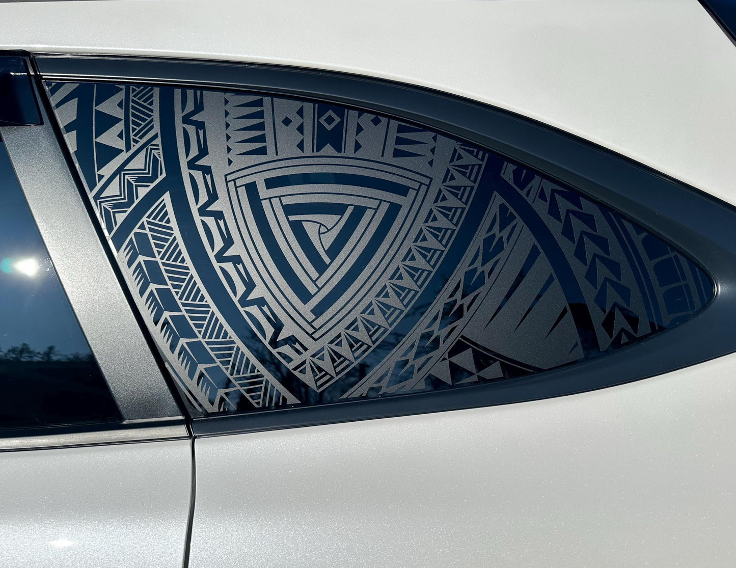 Tribal Design – Fits Outback-Style Rear Quarter Window (2010–2025)